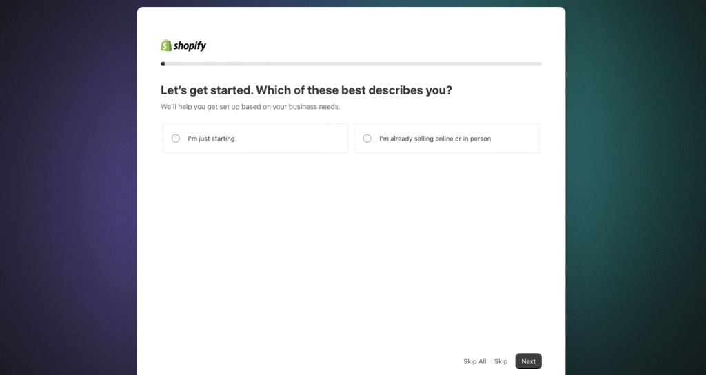 Sign up for Shopify Реєстрація на Shopify image