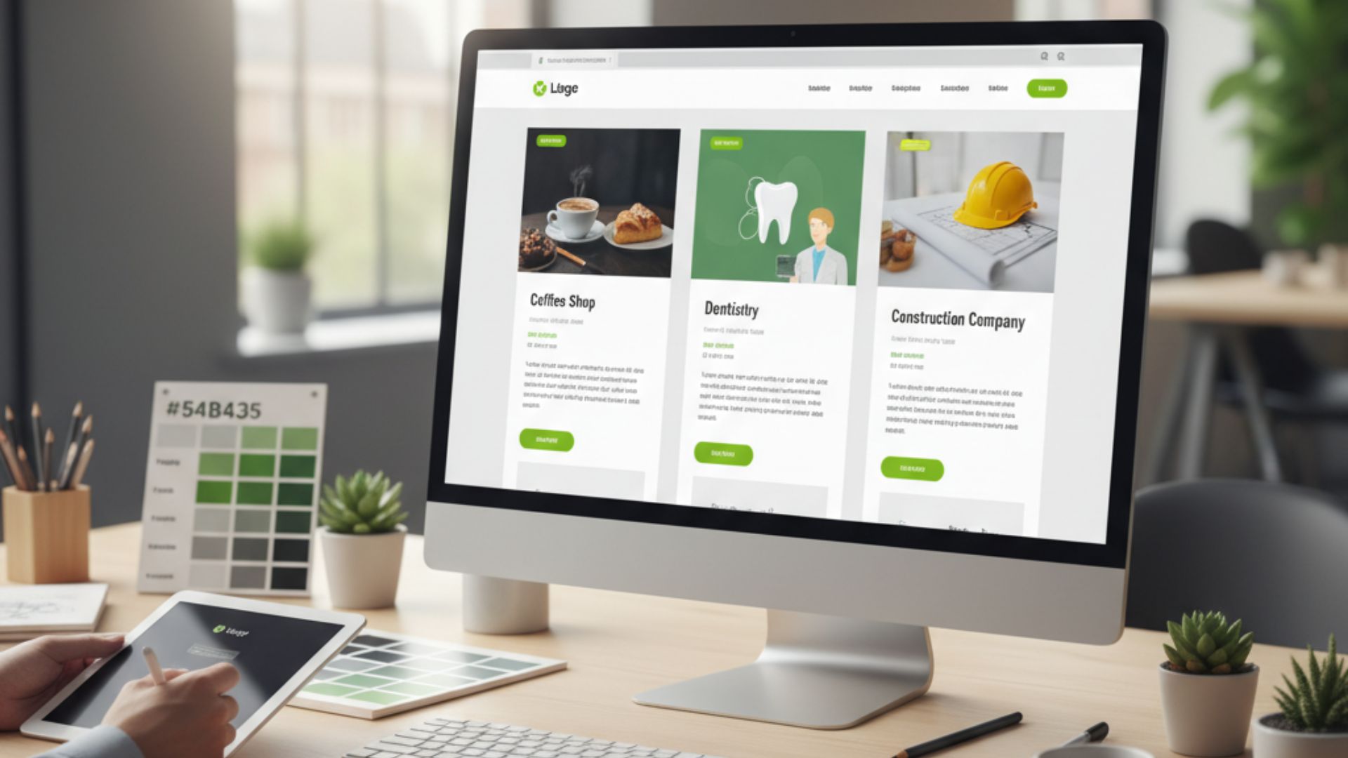 pokkovy guide website created for a dental practice:dentistryhealth care company
