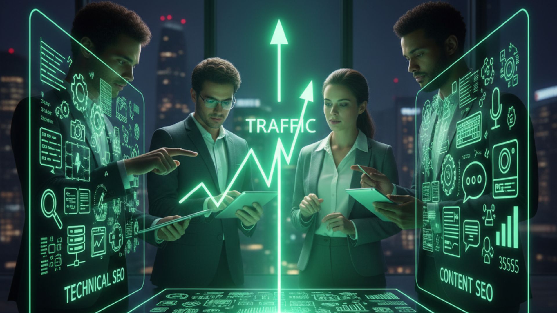 technical seo vs. content which really impacts traffic