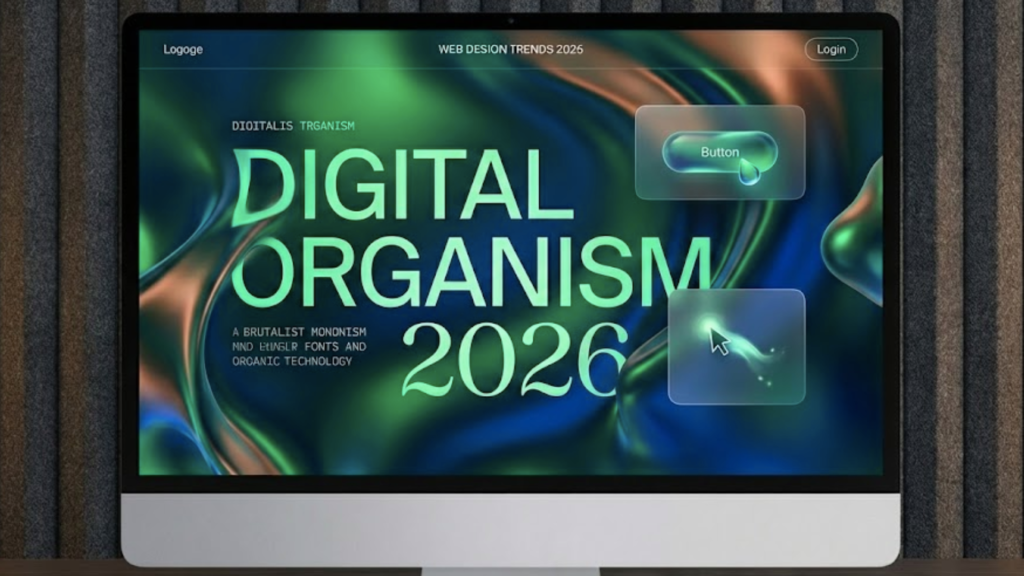 how to make a modern website in the style of 2026 trends in colors, fonts, animations